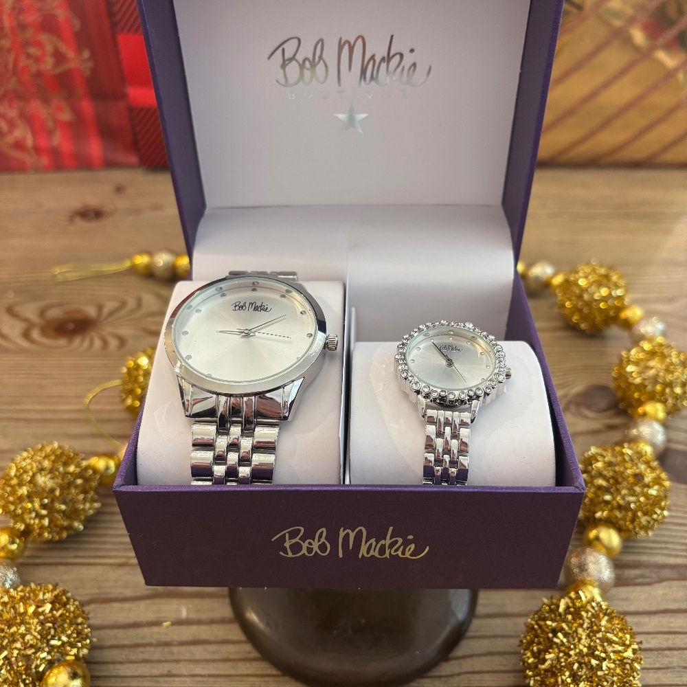 Bob Mackie His & Hers Watch Set